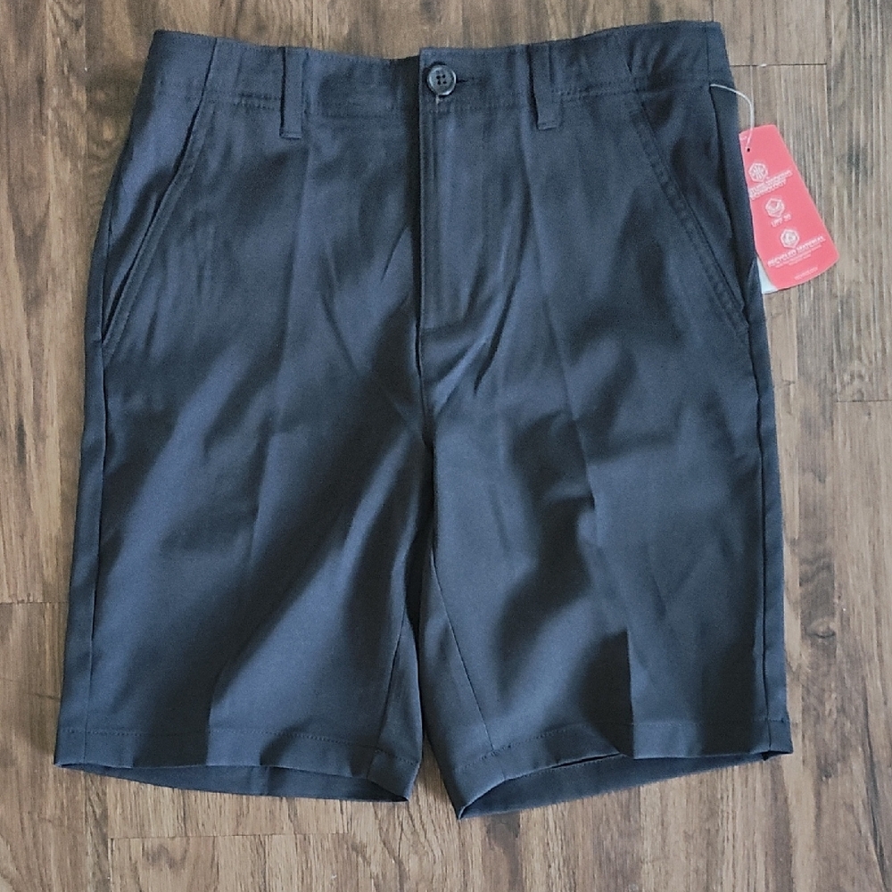 BCG Boys' 14-16 Black Caviar uniform shorts 28-29.5" waist